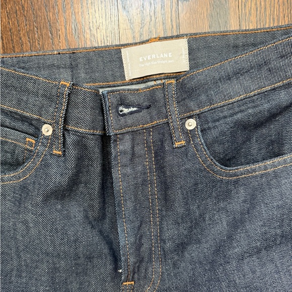 Everlane The high rise straight leg Jean 30 in to cuff inseam - Picture 4 of 5